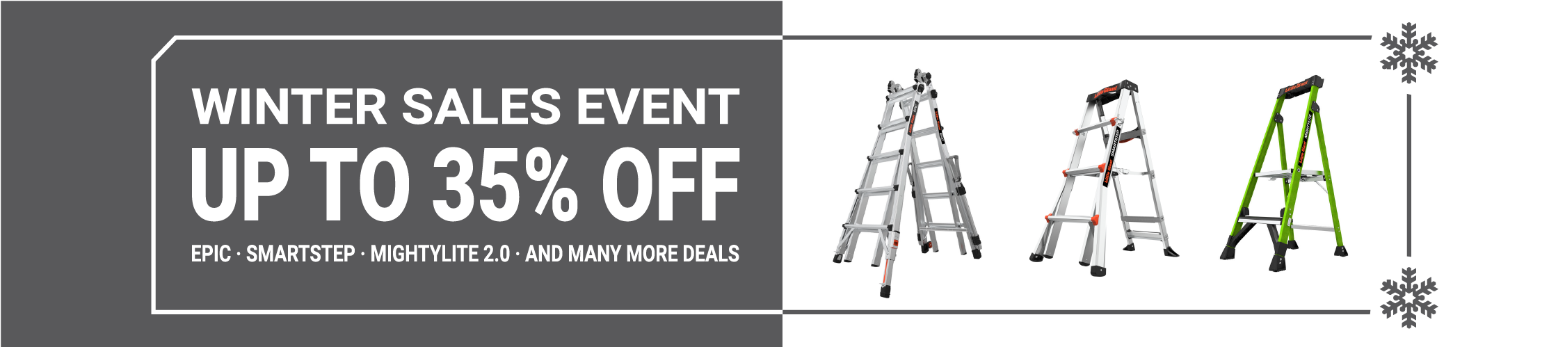 Winter Sales Event - Up to 35% Off