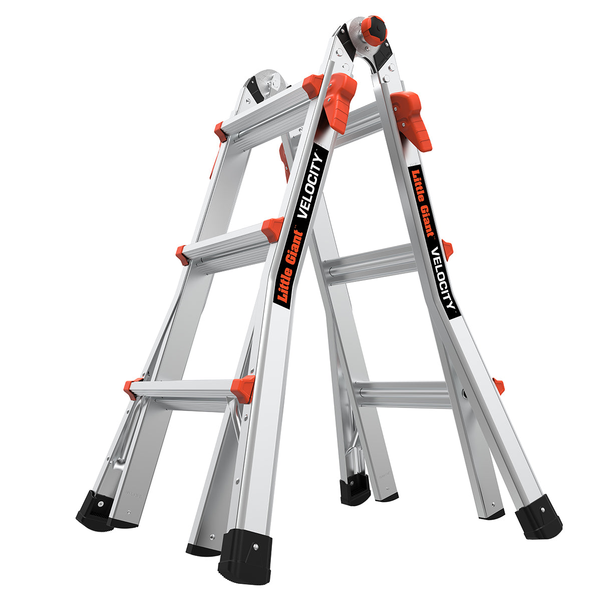 Drywall step clearance ladder